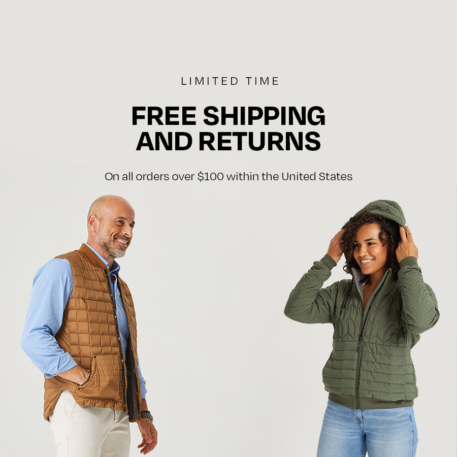 FREE SHIPPING AND RETURNS